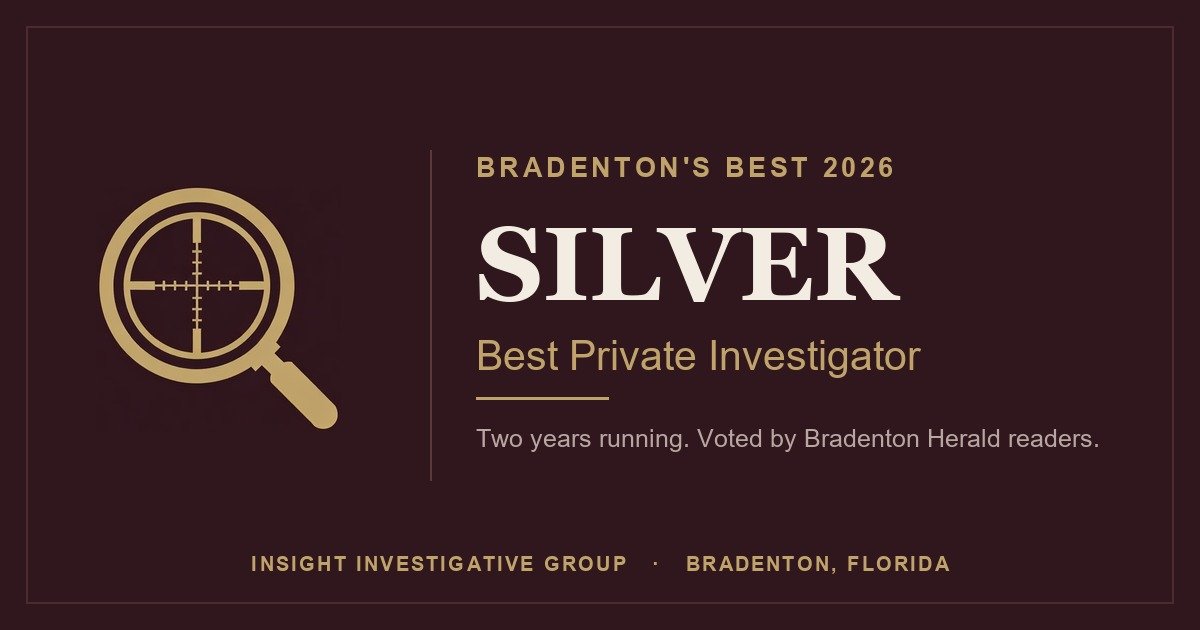 Bradenton’s Best 2026: Silver, Private Investigator